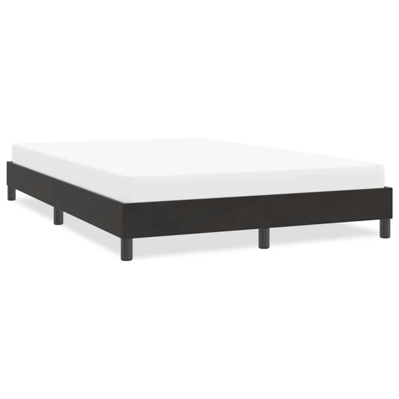 Cadre de lit sans matelas noir 140x220 cm velours Cadre de lit sans matelas noir 140x220 cm velours