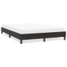 Cadre de lit sans matelas noir 140x220 cm velours 