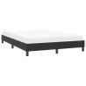 Cadre de lit sans matelas noir 140x220 cm velours 