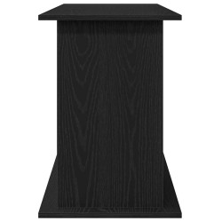 Support d'aquarium chêne noir 121x41x58 cm bois d'ingénierie 