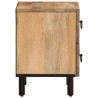 Table de chevet 40x33x46 cm Bois de manguier solide   