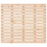 Tête de lit murale 141x3x91,5 cm Bois massif de pin 