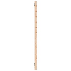 Tête de lit murale 141x3x91,5 cm Bois massif de pin 