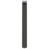 Pieds de table à manger en forme de A 2 pièces Anthracite 50 x (72-73) cm Acier 