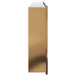Niche de douche doré brossé 62x32x9 cm acier inoxydable 
