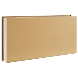 Niche de douche doré brossé 62x32x9 cm acier inoxydable 