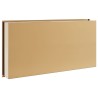 Niche de douche doré brossé 62x32x9 cm acier inoxydable 