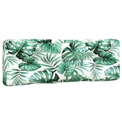 Coussins de palette lot de 3 motif de feuilles tissu 