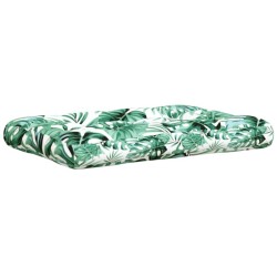 Coussins de palette lot de 3 motif de feuilles tissu 