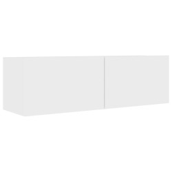 Ensemble de meuble TV 9 pcs Blanc Bois d'ingénierie 