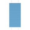 Store plissé bleu 55x100 cm largeur du tissu 54,4 cm polyester 