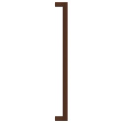 Poignées d'armoire 20 pcs bronze 320 mm acier inoxydable 