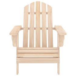 Chaise de jardin Adirondack bois de sapin massif 