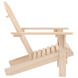 Chaise de jardin Adirondack bois de sapin massif 