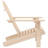 Chaise de jardin Adirondack bois de sapin massif 