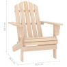 Chaise de jardin Adirondack bois de sapin massif 