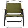 Chaises de camping lot de 2 Vert 54x43x59 cm Tissu Oxford 