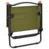 Chaises de camping lot de 2 Vert 54x43x59 cm Tissu Oxford 