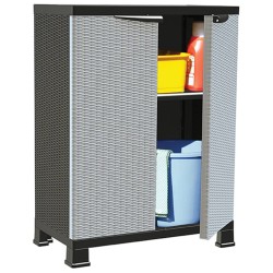 Armoire en plastique 68x39x92 cm Design de rotin 