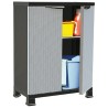 Armoire en plastique 68x39x92 cm Design de rotin 