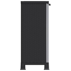 Armoire en plastique 68x39x92 cm Design de rotin 
