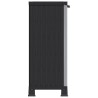 Armoire en plastique 68x39x92 cm Design de rotin 