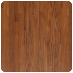 Dessus de table carré Marron foncé 60x60x4cm Bois chêne traité 