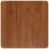 Dessus de table carré Marron foncé 60x60x4cm Bois chêne traité 