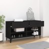 Armoire à chaussures Noir 102x35x55 cm Bois d'ingénierie 