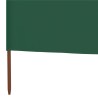 Paravent 5 panneaux Tissu 600 x 160 cm Vert 