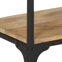 Table basse 90x30x40 cm Bois de manguier massif 