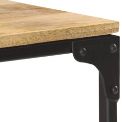 Table basse 90x30x40 cm Bois de manguier massif 