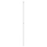 Tête de lit métal blanc 75 cm 