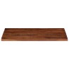 Dessus de table 120x50x2,5cm rectangulaire bois massif récupéré 