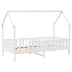 Cadre de lit enfants avec tiroirs sans matelas 90x200 cm bois 