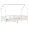 Cadre de lit enfants avec tiroirs sans matelas 90x200 cm bois 