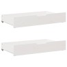 Cadre de lit enfants avec tiroirs sans matelas 90x200 cm bois 