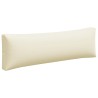 Coussins de palette lot de 3 crème tissu 