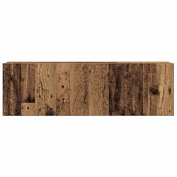Ensemble de meuble TV mural 8 pcs vieux bois bois d'ingénierie 