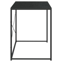 Bureau d'ordinateur Noir 110x60x70 cm Bois d'ingénierie 
