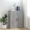 Armoire suspendue Sonoma gris 69,5x34x90 cm Bois d'ingénierie 