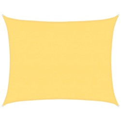 Voile d'ombrage 160 g/m² Beige 6x8 m PEHD 