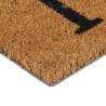 Tapis de porte naturel 40x60 cm fibre de coco touffeté 