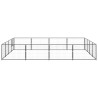 Chenil Noir 16 m² Acier 