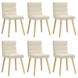 Chaises à manger lot de 6 Lin 