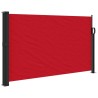 Auvent latéral rétractable rouge 120x500 cm 