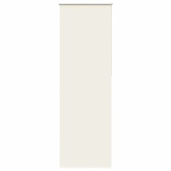 Store enrouleur occultant blanc cassé 65x230cm largeur du tissu 