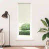 Store enrouleur occultant blanc cassé 65x230cm largeur du tissu 