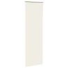 Store enrouleur occultant blanc cassé 65x230cm largeur du tissu 