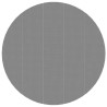 Bâche de piscine gris clair Ø550 cm géotextile polyester 